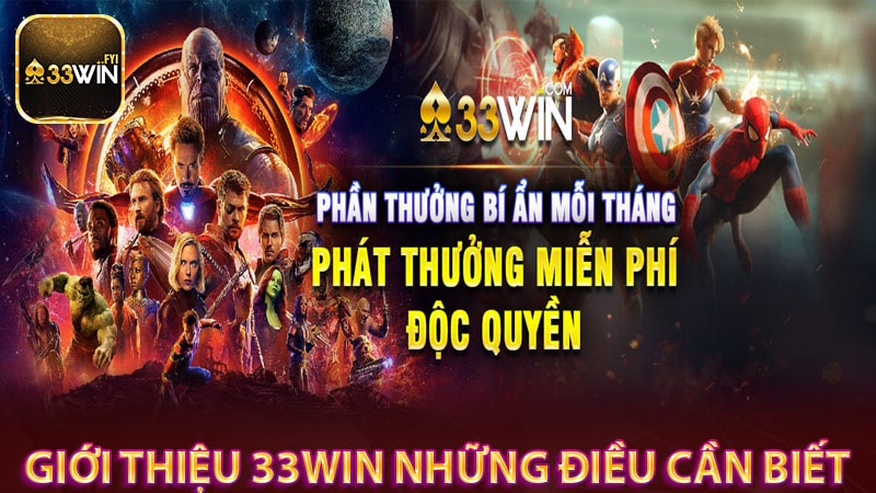 Giới thiệu 33win những điều bạn cần biết 