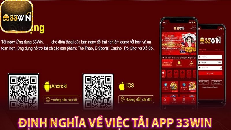 Định nghĩa về việc tải app 33win cho tân thủ mới 